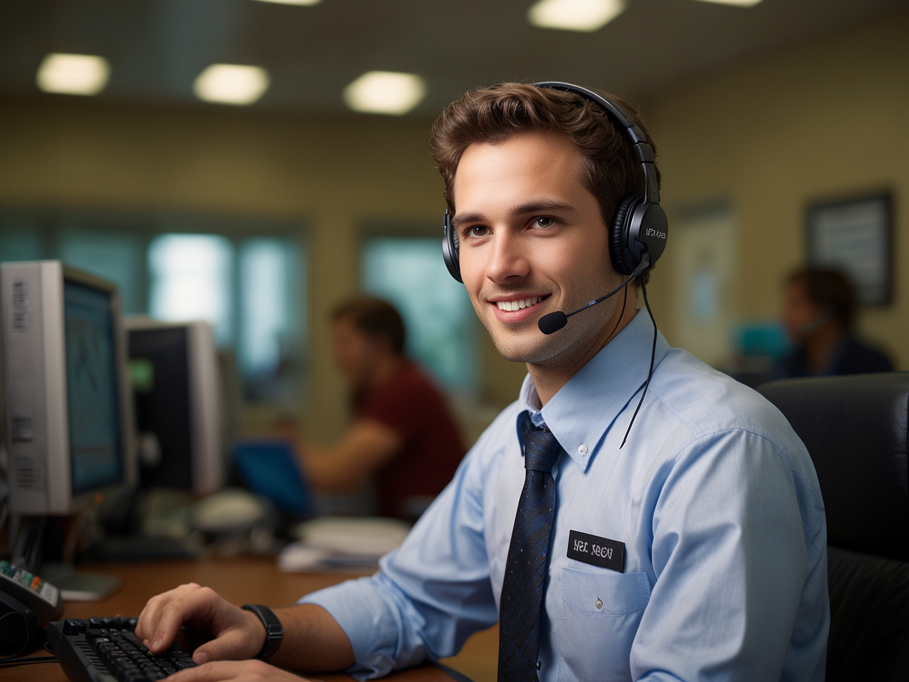 Customer support illustration